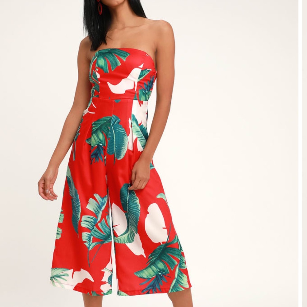 Lulus Strapless Jumpsuit